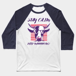 Cow Head Baseball T-Shirt